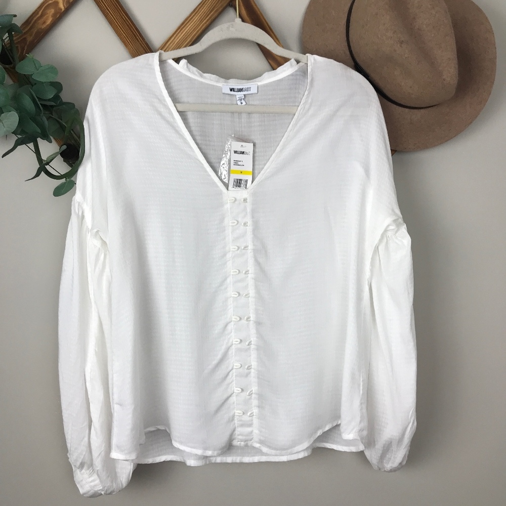 William Rast | James Peasant Blouse